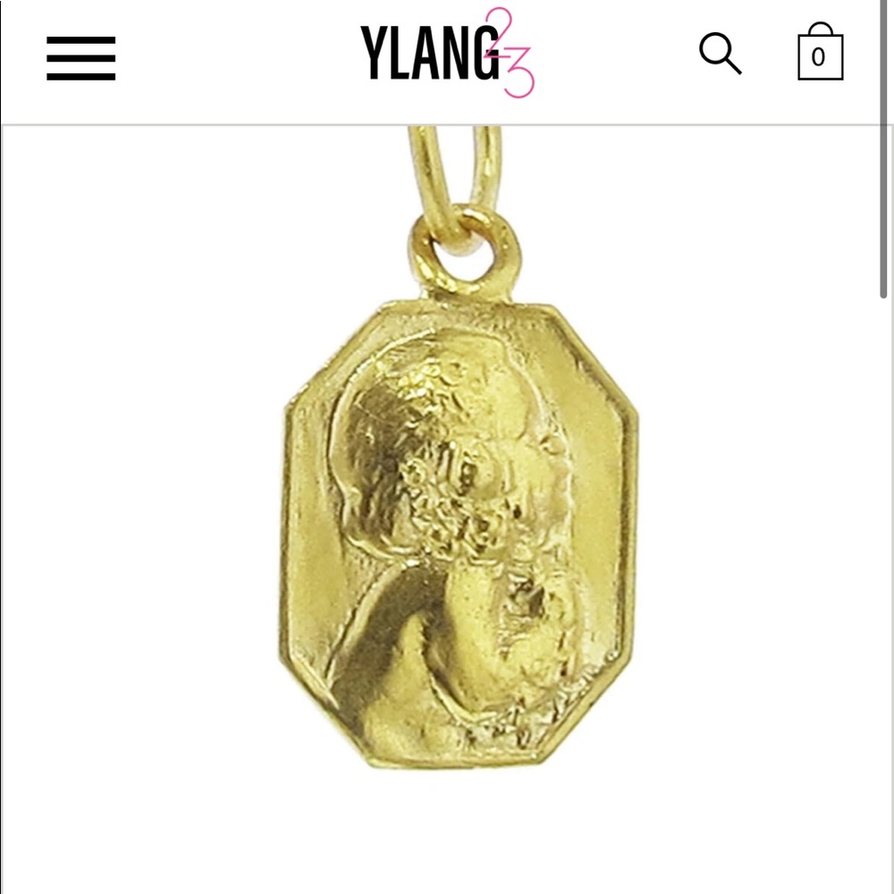Cathy Waterman Child Charm 22k